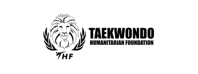 Taekwondo logo with lion and WHF text